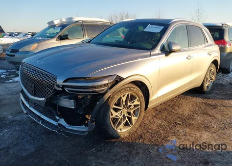 2025 Genesis Gv70 2.5T Awd from USA, damaged, VIN 5NMMADTB6SH023367